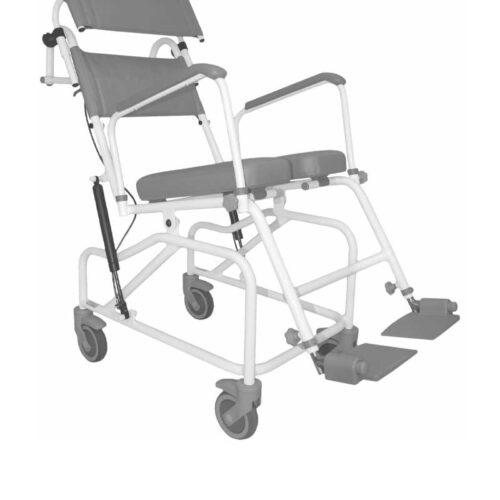 The Tilt in space shower chair, made for comfort and security.