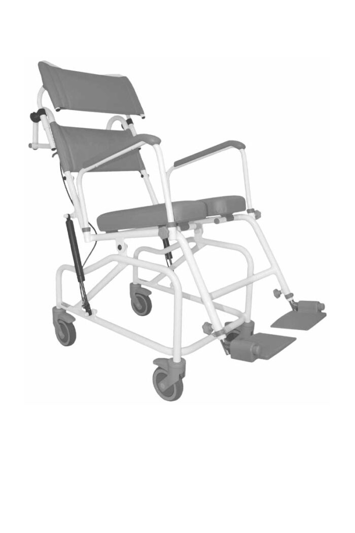 The Tilt in space shower chair, made for comfort and security.