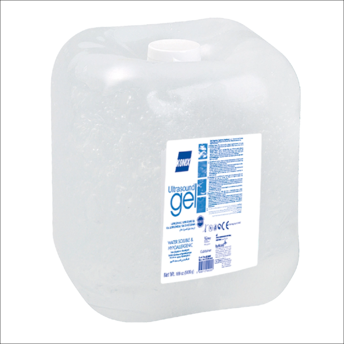 Konix ultrasound clear gel tub for medical ultrasound imaging and diagnostics